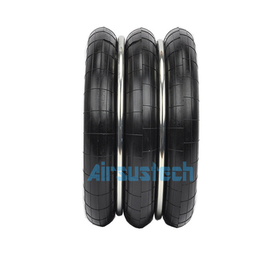 Airsustechは複雑なF-240-3十字S-240-3横浜の空気ばねゴム製3のスタイルを作る